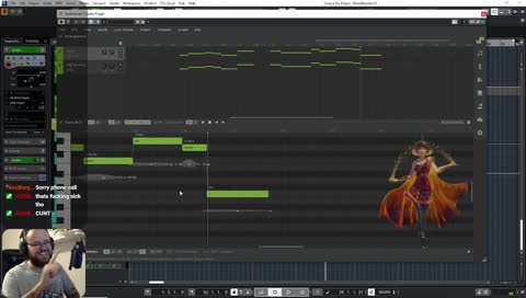 I don't think I can have this in my song...