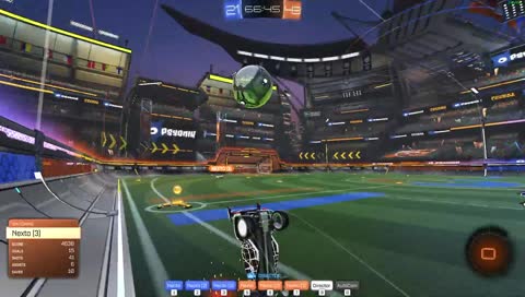 Pass off the wall