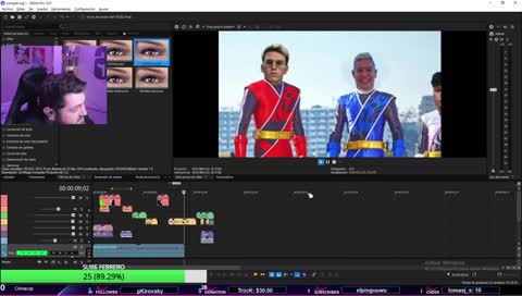 cinna cagando en vivo