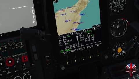 DCS World - Nav Map Setup 02 = Flight Plan: Nav, Plan