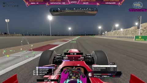 YRL Liga 3 Bahrain Kurz Lap57 Schluss