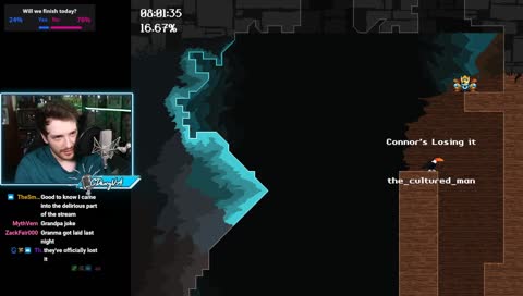 Jump King finally cracked Connor...