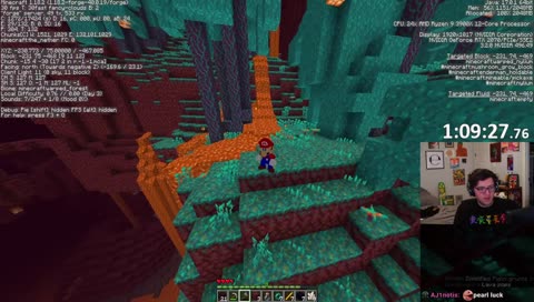 bonked off the map
