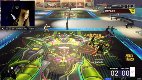 contact dunk on cheater lol
