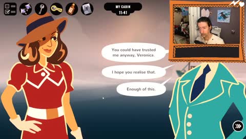 We didn't even get our ten minutes.