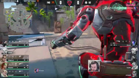 Magnum flips off camera