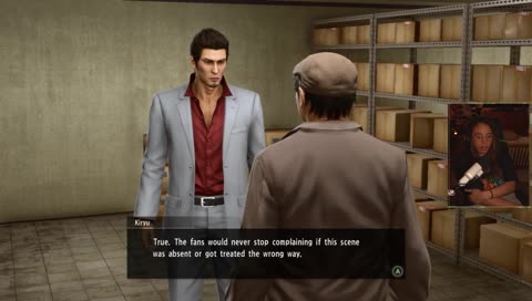 No comedy in a Yakuza story.