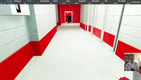 Guard wanted a hug