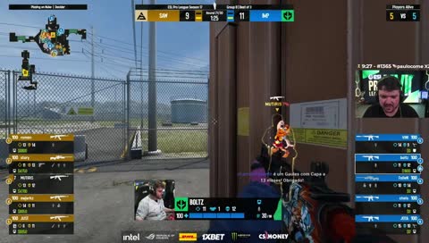 FALLEN elimina 3 adversários - draft5.gg