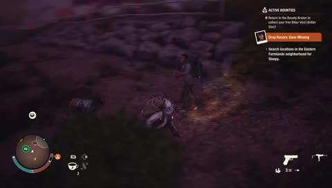 Emptying a clip on a zombie soldier.