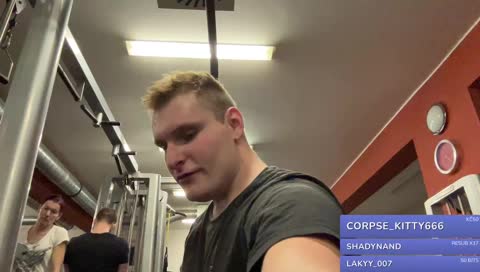 akward moment in gym