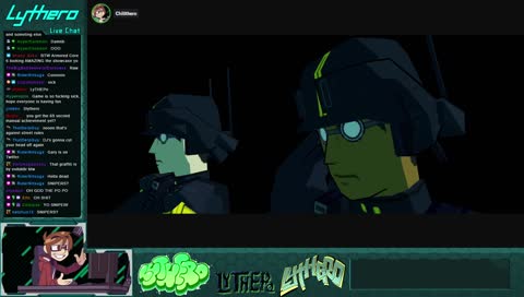 "Sniper! Watch your head!" Red: "Huh?-"