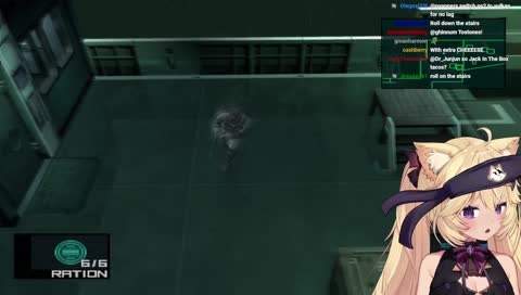 Nyan makes her snake go flop