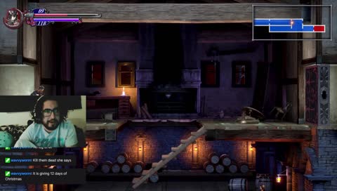 Starting a new game of Bloodstained