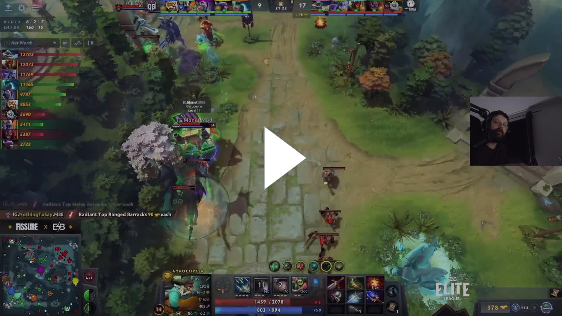 Dota2 Forsen becomes a number - Twitch Clip