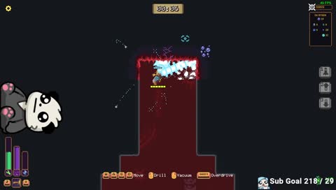 It was going well in the flesh cave.. then someone else wanted in.