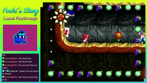 Blue Dude Having a Blast