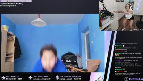 Fufina si prdla na streamu a vymlouvá se