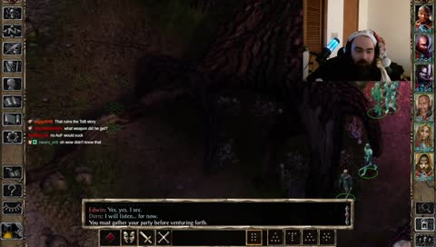 Hold aloft our magic sword and say...