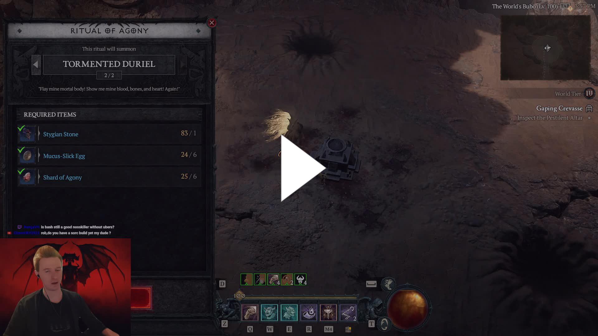 Bash Barb vs Duriel - Twitch