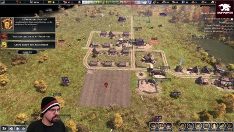 Cohh finding out about farming in Farthest Frontier.