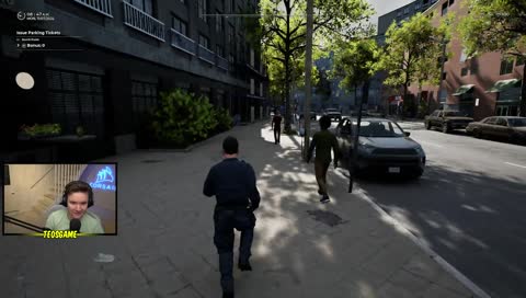 Teo's first day as American Police