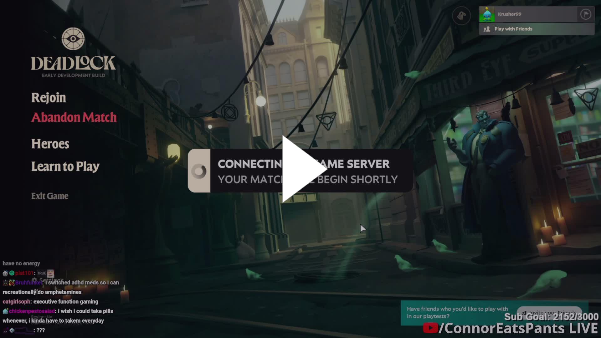 Connor is falling off due to his new green furry obsession - Twitch