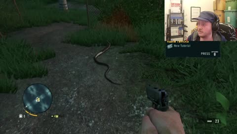 micheal sees a new person in chat