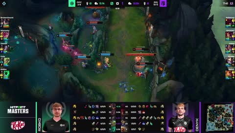 Akce zápasu OGC vs EIQ