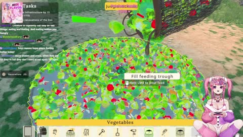 Mousey playing Zookeeper