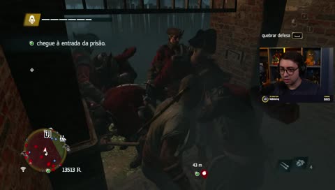 os cara bugando la atras