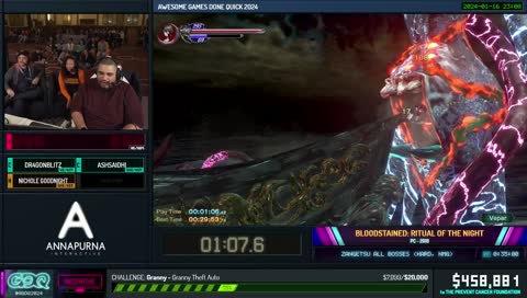 a Bloodstained speedrun first!