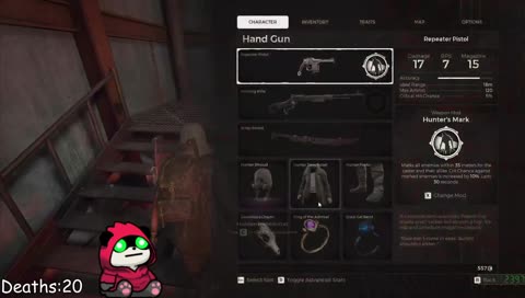 RE-EQUIPS RING, DIES ANYWAY