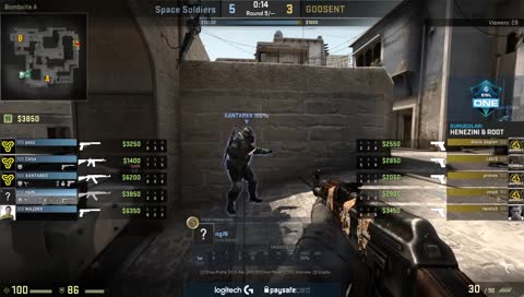 Space Soldiers vs GODSENT 2. Maç