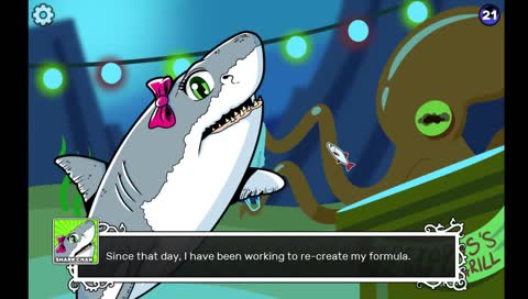 Shark dating sim