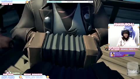 [Highlight] - Pinkguschu Sea of Thieves Funny Moment