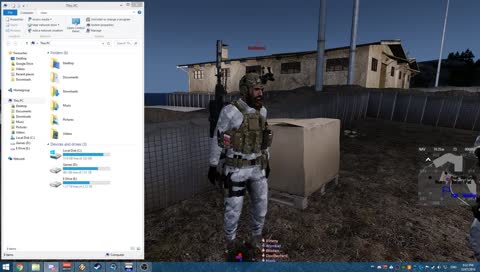 Highlight: ArmA 3 Mil-Sim w/ !socomd - Sharkie Special: Quartz Hammer - Going up against Umbrella Corp to stop a nuke
