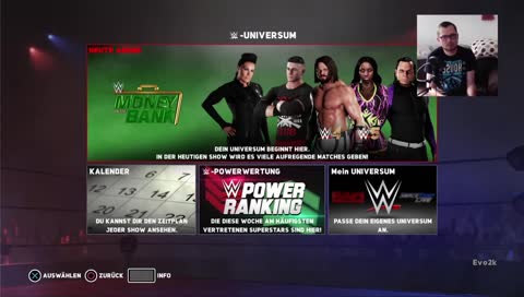 [WWE 2k18] AUFNAHME! Money in the Bank #Evoverse !YouTube Folge für den 24. Juli | !Befehle !Discord !GTARP