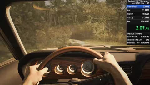 Resident Evil 7: Biohazard Any% NG Easy In 1:30:33 [WR]