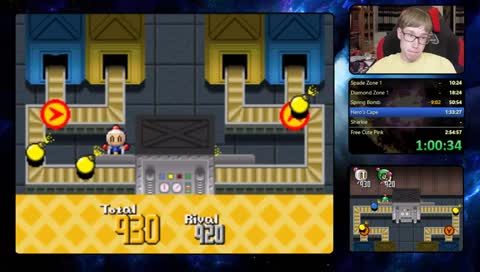 Bomberman Land Touch! - Any% (Normal mode) - 2:22:56 [PB as of Sept 2nd, 2019]