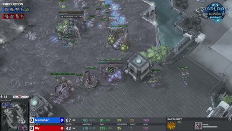 #1 [RU] WCS Montreal - Group Round 1: Bly (Z) vs Namshar (Z)