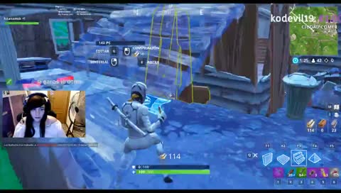 Jugando al Fortnite / hoy se gana