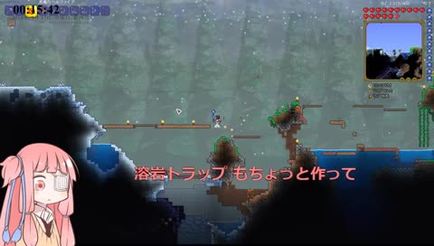 Terraria_07：UZIドロップやったー！ハードにも慣れてきた感じよ