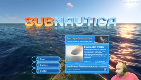 [REDIFF] 6ème stream sur Subnautica, partie 2. La naissance et la perte de Philippe 