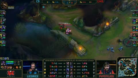 C9 vs GMB | EDG vs DFM - Worlds 2018 Ön Eleme 2. Tur