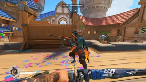Hanzo roto y rein amazando
