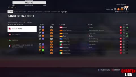 GER/PC  rofl Rennen in Online lobby mulm