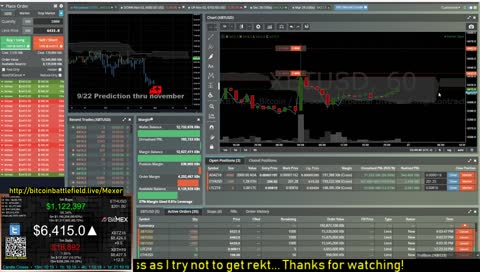 Bitmex trading !aggr (for bottom left display) !bitmex 24/7 #crypto #btc