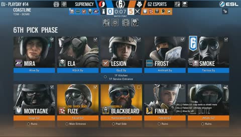 Team Vitality vs. PENTA Sports - Rainbow Six Pro League - Season 8 - EU - play day #14