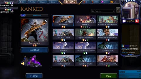 Carnival of Madness!  Maybe playing some goofiness after.